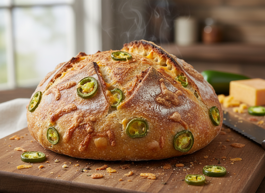 Sourdough Bread Jalapeno Cheddar