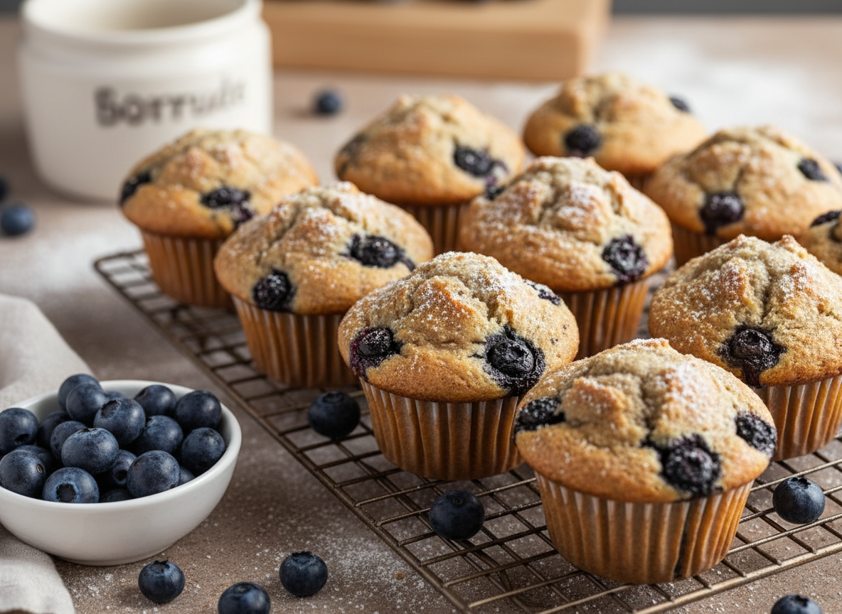 Sourdough Muffins Blueberry 4 for $10