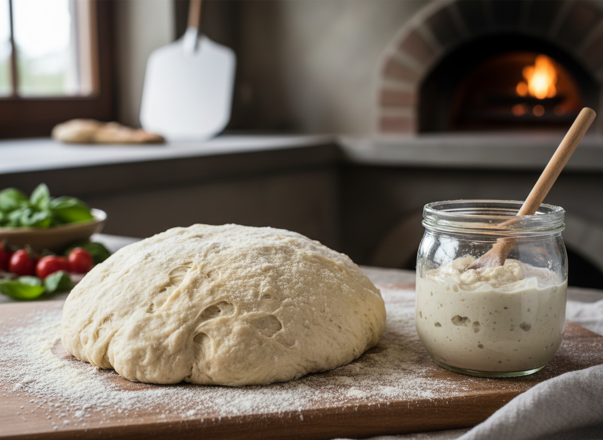 Sourdough Pizza dough